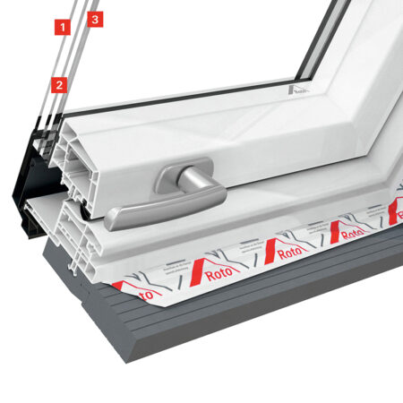 Fenster mit Infrarotheizung