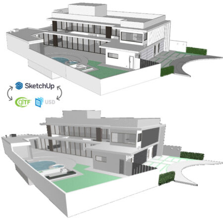 3D-Konstruktions- und Modelliersoftware „SketchUp“