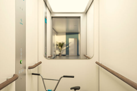 Aufzug für den Wohnungsbau