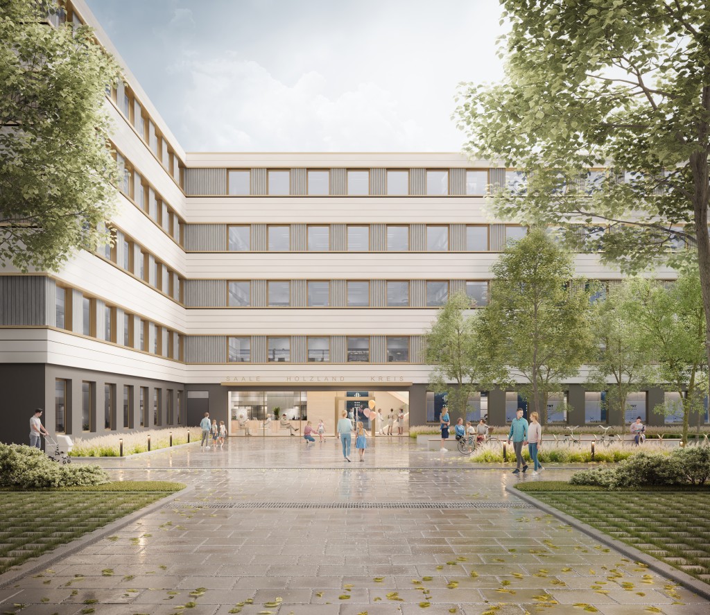 Verwaltungsgebäude Saale Holzland Kreis