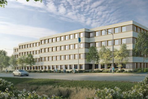 Verwaltungsgebäude im thüringischen Eisenberg