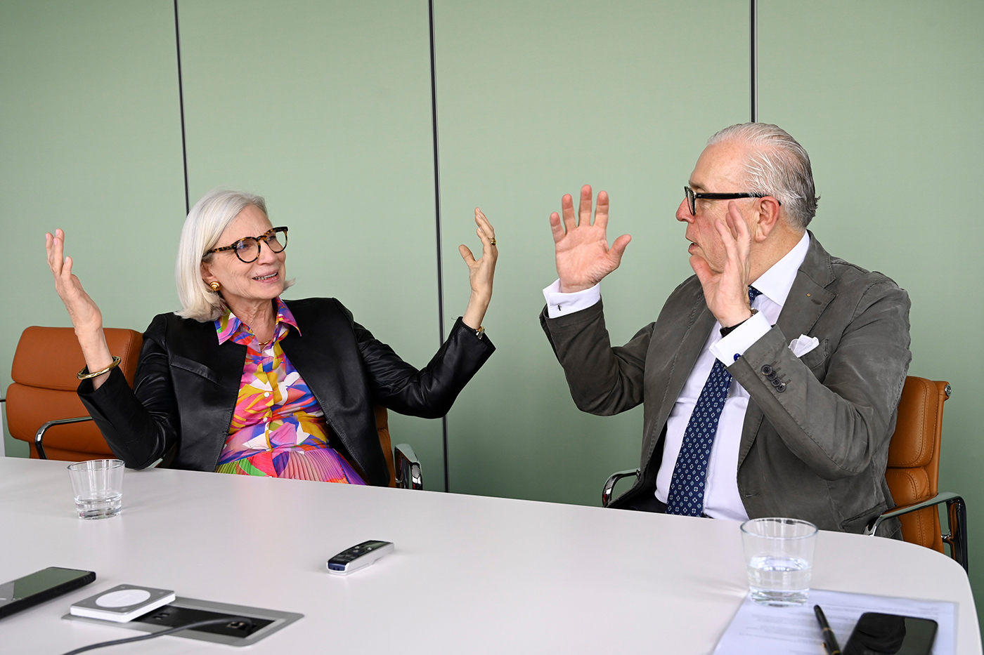 Andrea Gebhard und Klaus Reinhardt