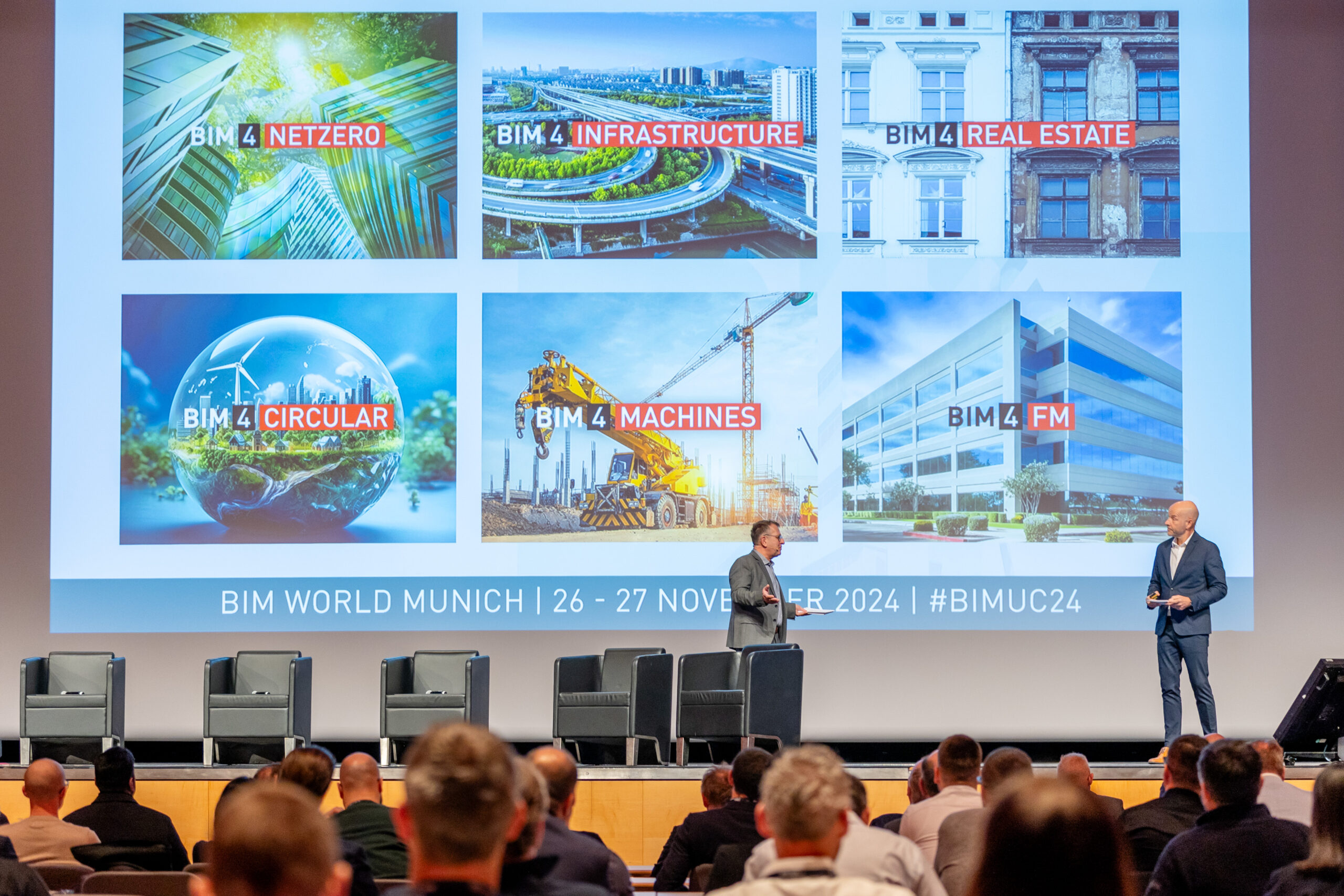 Präsentation auf der BIM World