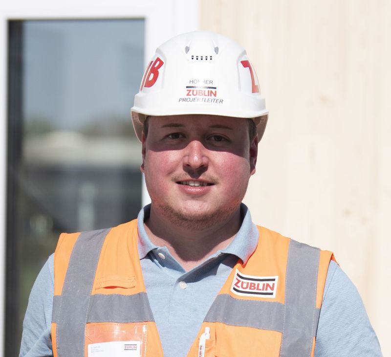 Lukas Horrer, Ed. Züblin AG, ZÜBLIN Timber, Direktion Ulm Bau- / Projektleitung SF-Holzbau
