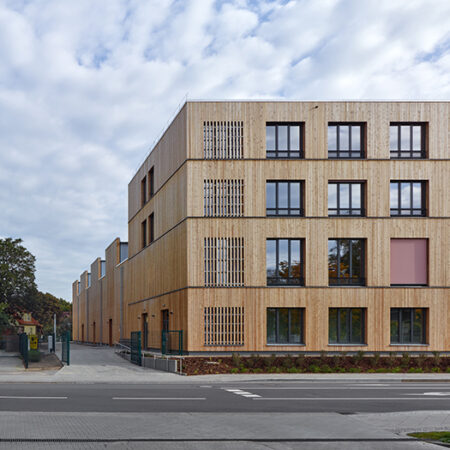 FNR Fassadeder städtischen Wilhelm-Gentz-Schule in Neuruppin