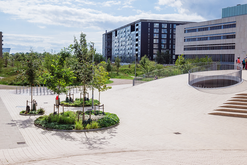 Der Karen Blixens Plads in Kopenhagen